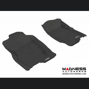 Ford Explorer Floor Mats (Set of 2) - Front - Black by 3D MAXpider